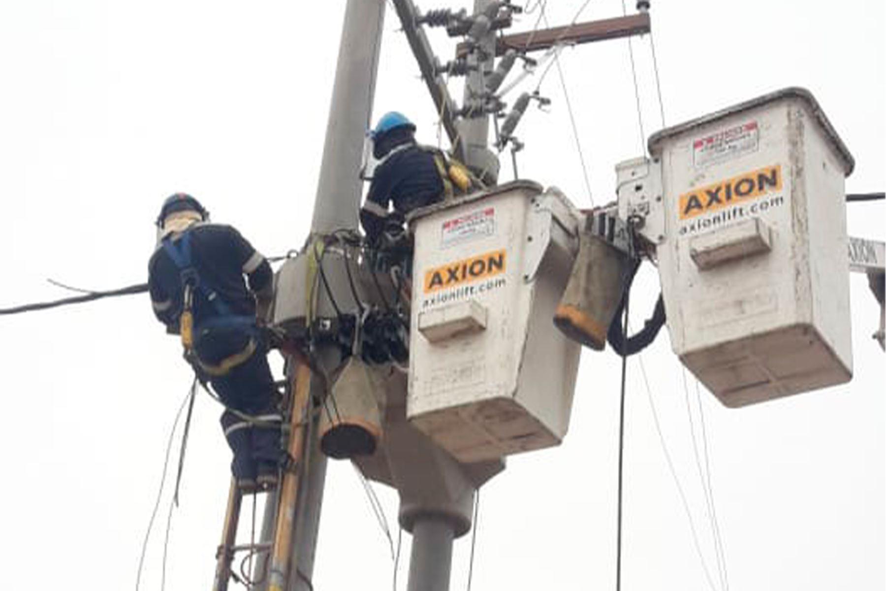 Conozca los distritos y zonas, donde habrá cortes de Luz hasta el 8 de